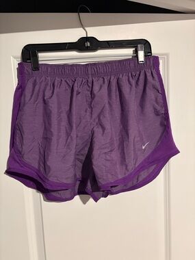 Nike Purple Women's Athletic Running Shorts